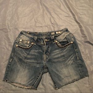 Miss me jeans shorts size 29 wow great look
